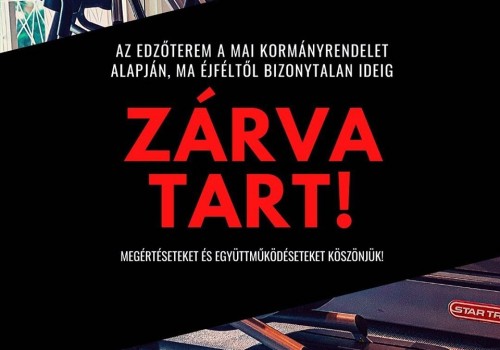 Idieiglenes zárva tartás.
