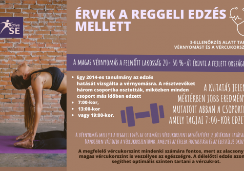 Érvek a reggeli edzés mellett