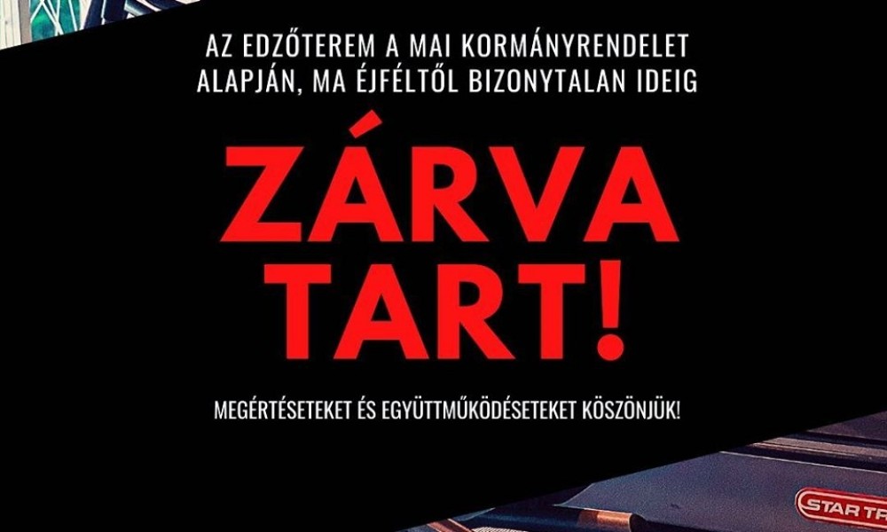 Idieiglenes zárva tartás.