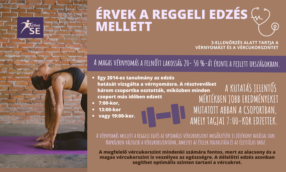 Érvek a reggeli edzés mellett