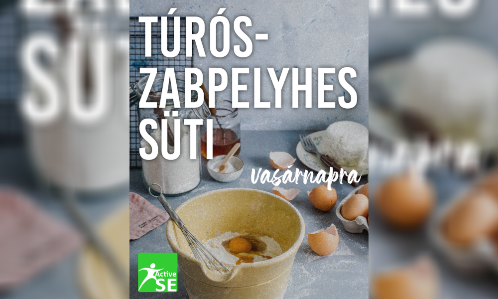Túrós-zabpelyhes süti - A vasárnapi lightos édesség!